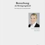 Schlechte Bewerbung Vorlage Genial Bewerbung Reinigungskraft Kostenlose Muster Vorlagen