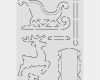 Schlitten Vorlage Basteln Wunderbar Design Schablone Nr 3 "rentierschlitten" Din A4