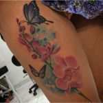 Schmetterling Tattoo 3d Vorlagen Genial orchidee Tattoos 25 Ideen Bedeutungen Und Entwürfe