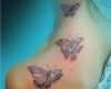Schmetterling Tattoo 3d Vorlagen Süß 3d Schmetterlinge Schulter Hals Tattoo … Tattos