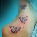 Schmetterling Tattoo 3d Vorlagen Süß 3d Schmetterlinge Schulter Hals Tattoo … Tattos