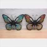 Schmetterling Wanddeko Vorlage Best Of Wanddeko Schmetterling orange Und Blau Wanddekoration