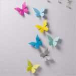 Schmetterling Wanddeko Vorlage Schönste Tierkopf Wanddeko Aus Papier Papershape