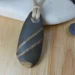 Schmuck Basteln Vorlagen Gut Beach Stone Jewelry Simple Stone Necklace Rad