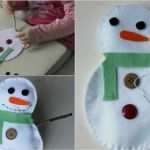 Schneemann Basteln Mit Kindern Vorlage Erstaunlich Schneemann Basteln Mit Kindern Im Winter Aus Verschiedenen