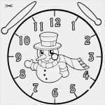 Schneemann Vorlage Zum Ausdrucken Bewundernswert Ausmalbild Uhrzeit Lernen Ausmalbild Schneemann Kostenlos