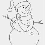 Schneemann Vorlage Zum Ausdrucken Neu Kostenlose Malvorlage Schneemänner Schneemann Zum