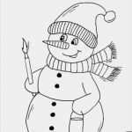 Schneemann Vorlage Zum Ausdrucken Wunderbar Ausmalbild Schneemann Ausmalbilder
