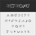 Schönschrift Alphabet Vorlagen Best Of Blickfang Schnörkelschrift Kostenlose Fonts Zum Download