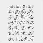 Schreibschrift Tattoo Vorlagen Luxus Buchstaben 1 Klasse Zum Ausdrucken