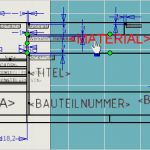 Schriftfeld Technische Zeichnung Vorlage A4 Schönste software Cad Tutorial Bauteil Schriftfeld – Optiyummy