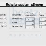 Schulungsplan Mitarbeiter Vorlage Cool Mitarbeiter Schulungsplan Excel