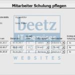 Schulungsplan Mitarbeiter Vorlage Einzigartig Mitarbeiter Schulungsplan Excel