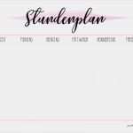 Schwangerschaftstagebuch Vorlagen Zum Ausdrucken Neu Stundenplan Blush for Free Fischomaswerkstatt