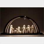 Schwibbogen Vorlage Groß Gut Led Schwibbogen Schwarz Weiß Mit Christi Geburt Figuren