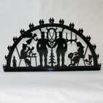 Schwibbogen Vorlage Groß Schönste Schwibbogen Lichterbogen Erzgebirge Metall Xl Außen