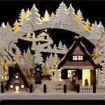 Schwibbogen Vorlagen 3d Bewundernswert 3d Schwibbogen Weihnachtsvorbereitung 43×30 Cm Von