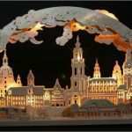 Schwibbogen Vorlagen 3d Erstaunlich 3d Led Schwibbogen Stadtansicht Dresden 70x40cm