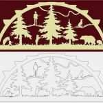 Schwibbogen Vorlagen Pdf Angenehm Schwibbogen Vorlage BÄrenfamilie Und Ranger Eur 3 50