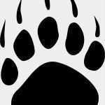 Scouting Basketball Vorlage Wunderbar Paw Clipart Polar Bear Pencil and In Color Paw Clipart