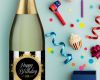 Sekt Etikett Vorlage Beste Sekt Wein Etikett &quot;happy Birthday&quot; Uniqart Label