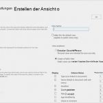 Sharepoint Liste Aus Vorlage Erstellen Fabelhaft Erstellen Ändern Oder Löschen Einer Ansicht Einer Liste