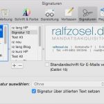 Signatur Outlook Vorlage Bewundernswert Apple Mail E Mail Signatur Mit Logo Und Schönen Schriften