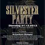 Silvester Flyer Vorlage Cool Party Silvesterparty Auf Drei Floors Im Si Centrum Si
