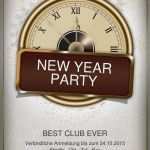Silvester Flyer Vorlage Elegant Silvester Party Flyer Flyer Pinterest