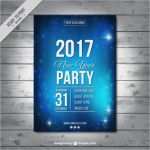 Silvester Flyer Vorlage Erstaunlich Flyer De Plantilla De Fiesta De Año Nuevo 2017