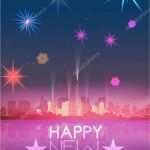 Silvester Flyer Vorlage Erstaunlich Silvester Party Plakat Vorlage Mit Skyline Der Stadt Und