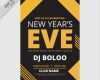 Silvester Flyer Vorlage Hübsch Silvester Plakat Vorlage Mit Geometrischen formen