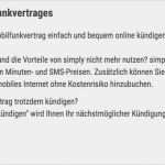 Simply Kündigen Vorlage Neu Simply Erfahrungen & Test 2019 Mit Dem Lte 3 000 Handytarif