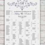 Sitzordnung Hochzeit Vorlage Gut Hochzeit Seating Chart Rush Service ornament Monogramm