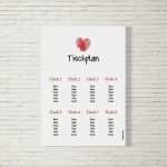 Sitzplan Vorlage Hochzeit Cool Tischplan Hochzeit Fingerabdruck