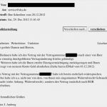 Sky Kündigung Vorlage Email Erstaunlich Preview