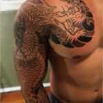Sleeve Tattoo Vorlagen Bewundernswert Die Besten 25 Japanische Drachen Tattoos Ideen Auf