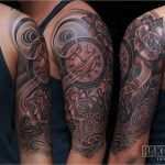 Sleeve Tattoo Vorlagen Großartig Timepiece Half Sleeve Ideas for the House