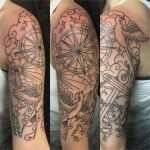Sleeve Tattoo Vorlagen Wunderbar Nautical theme Half Sleeve Halfsleeve Tattoos