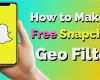 Snapchat Geofilter Vorlage Fabelhaft How to Make A Free Snapchat Geofilter