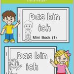 So Gelingen Portfolios In Kita Und Kindergarten Beispielseiten Und Vorlagen Schön German Mini Book Das Bin Ich Daz