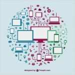 Social Media Reporting Vorlage Süß Technik Geräte social Media Interaktion Vorlage