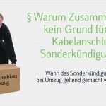 Sonderkündigung Unitymedia Umzug Vorlage Erstaunlich Kabelanschluss Umzugskosten – Infos Zur Anbieterkündigung