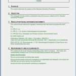 Sop Vorlagen Medizin Neu Standard Operating Procedure Template sop Template