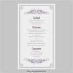 Speisekarte Vorlage Word Hübsch Speisekarte Word Vorlage Schönste Hochzeit Menü Karte