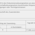 Spendenbescheinigung Verein Vorlage Word Best Of Zuwendungsbestätigung