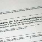 Spendenbescheinigung Vorlage 2018 Süß Kanzlei Für Vereinsrecht Verbandsrecht