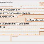 Spendenquittung Verein Vorlage Cool Spenden Stars Vietnam E V