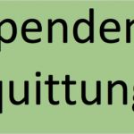 Spendenquittung Verein Vorlage Neu Spende Einschrnkungen Von Spendenquittung