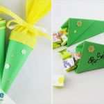 Spitztüte Basteln Vorlage Erstaunlich Kleine Schultüte Basteln Vorlage